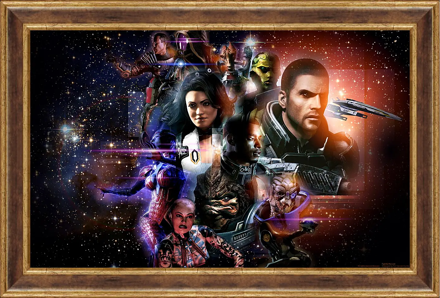 Картина в раме - Mass Effect 2
