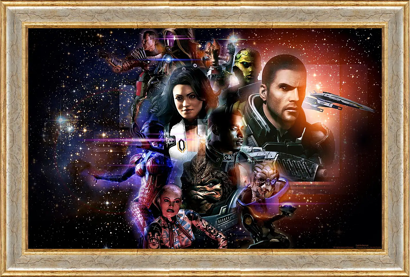 Картина в раме - Mass Effect 2
