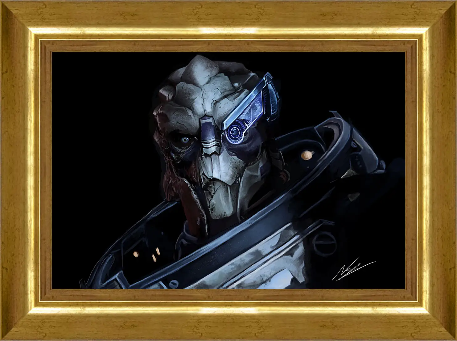 Картина в раме - Mass Effect
