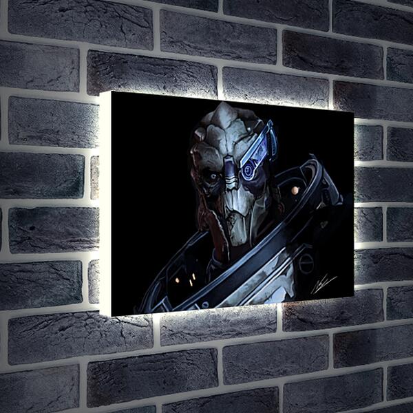 Лайтбокс световая панель - Mass Effect
