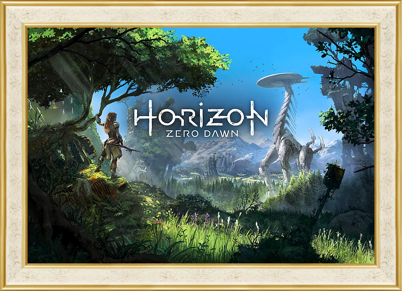 Картина в раме - Horizon Zero Dawn
