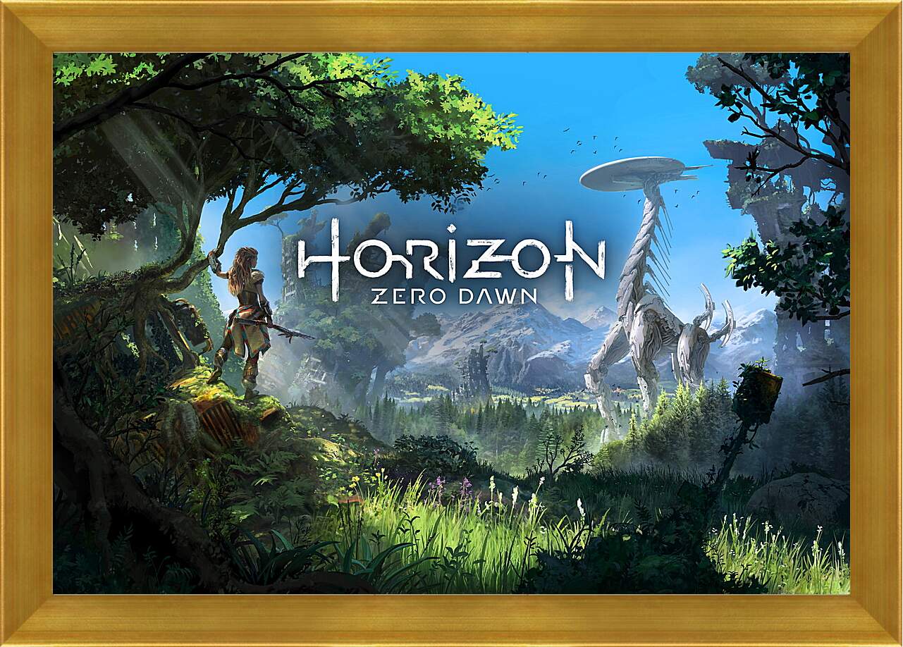 Картина в раме - Horizon Zero Dawn
