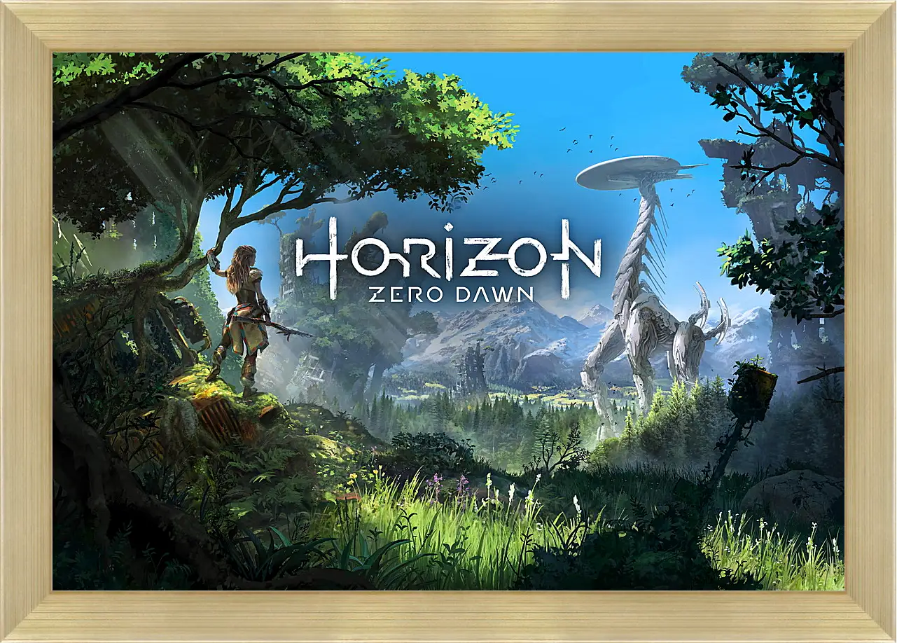 Картина в раме - Horizon Zero Dawn
