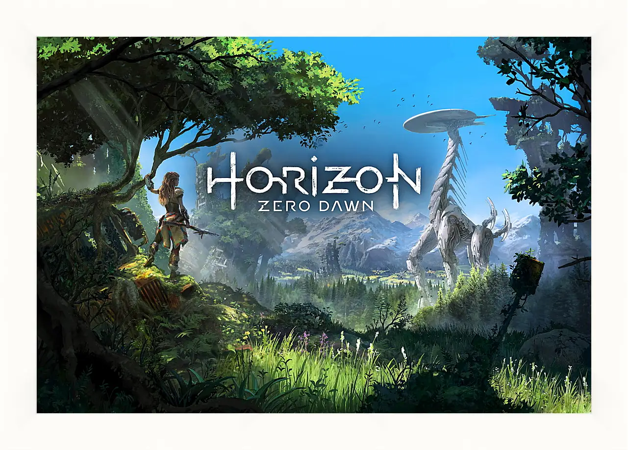 Картина в раме - Horizon Zero Dawn
