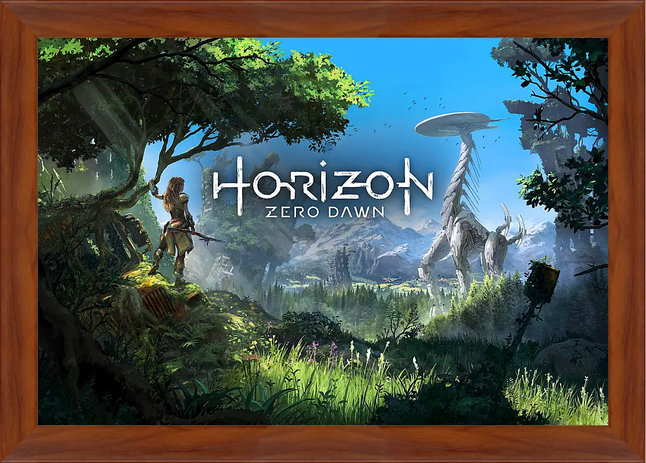 Картина в раме - Horizon Zero Dawn
