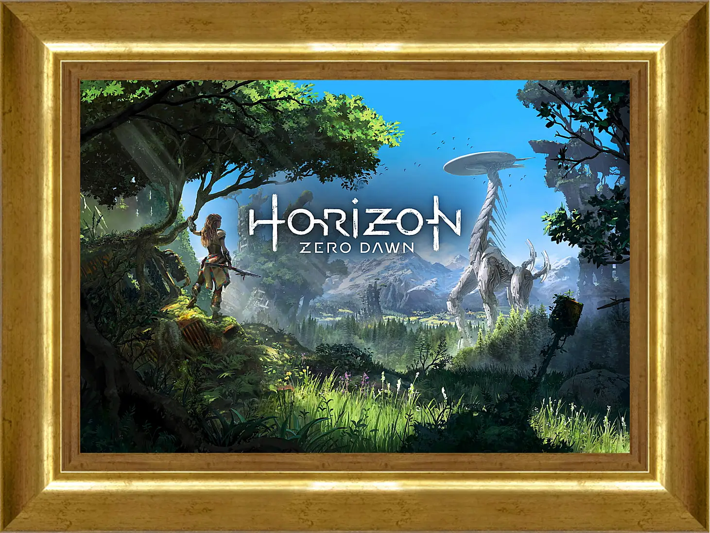 Картина в раме - Horizon Zero Dawn
