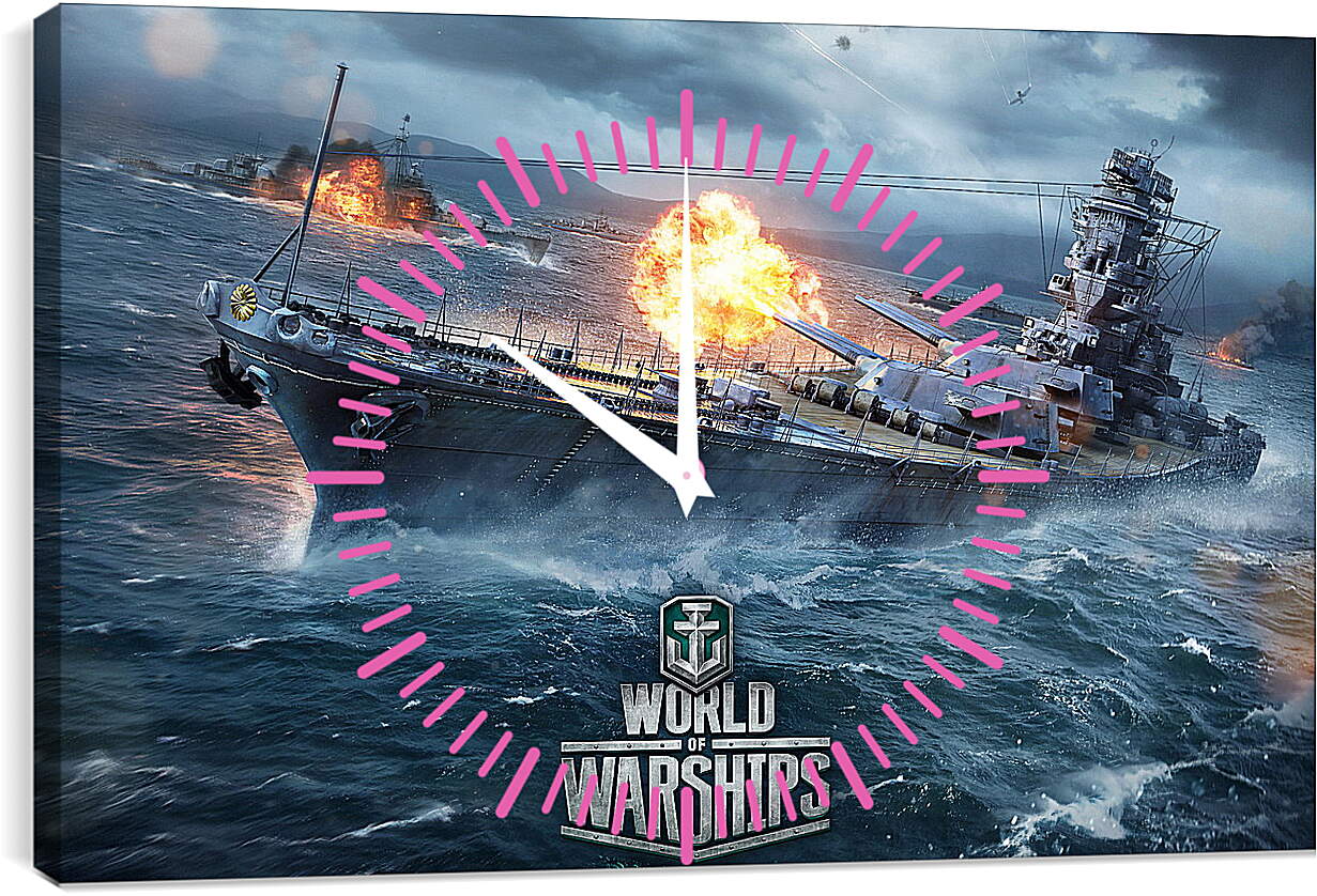 Часы картина - World Of Warships