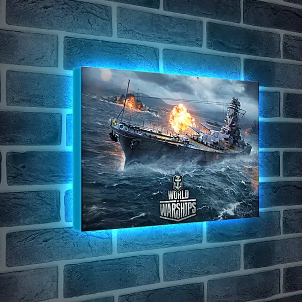 Лайтбокс световая панель - World Of Warships