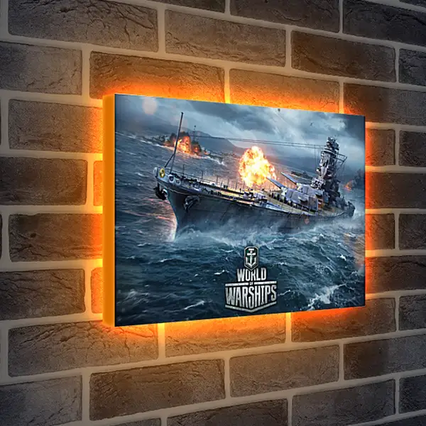 Лайтбокс световая панель - World Of Warships