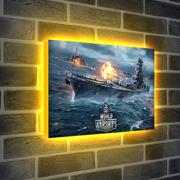 Лайтбокс световая панель - World Of Warships