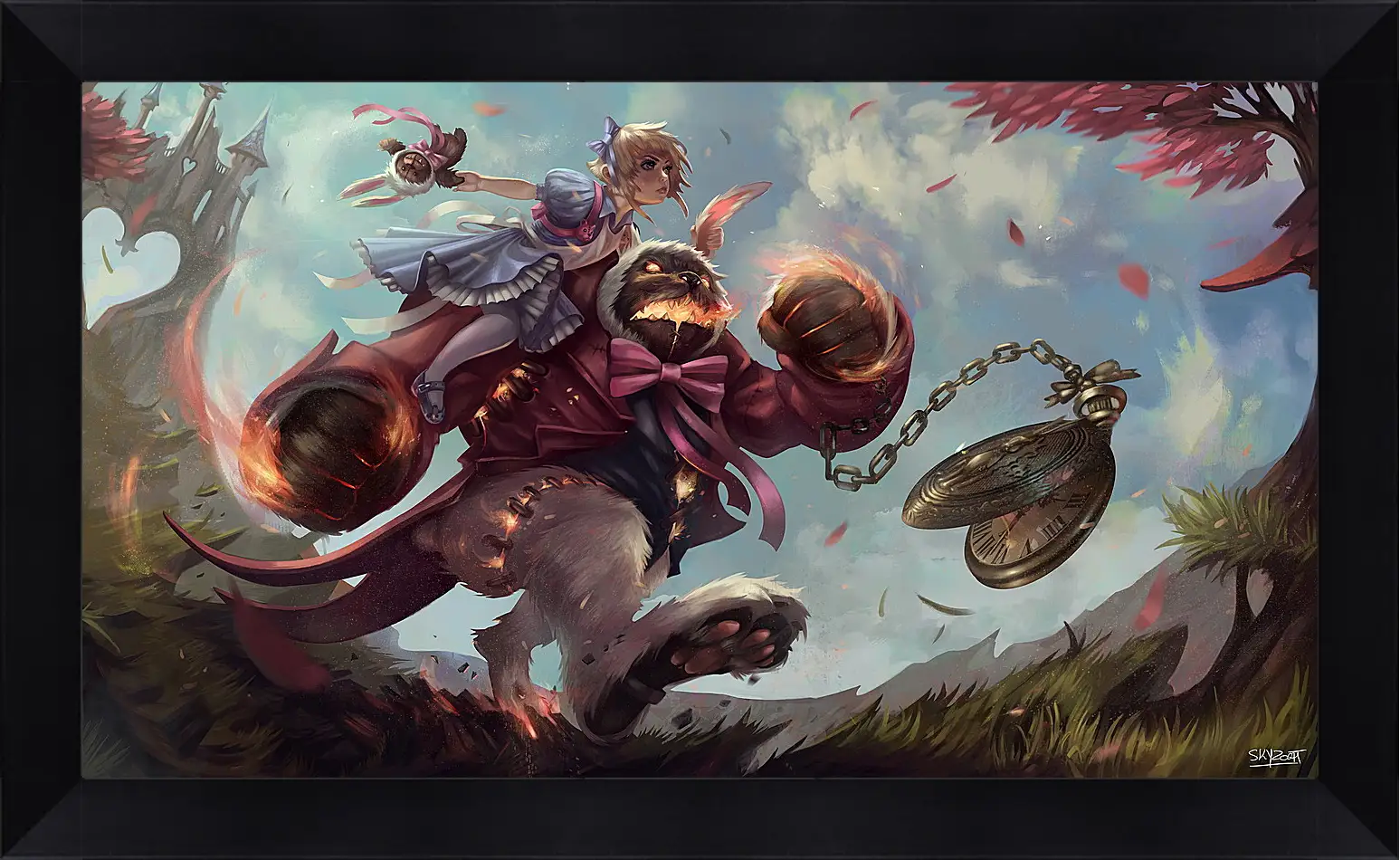Картина в раме - League Of Legends
