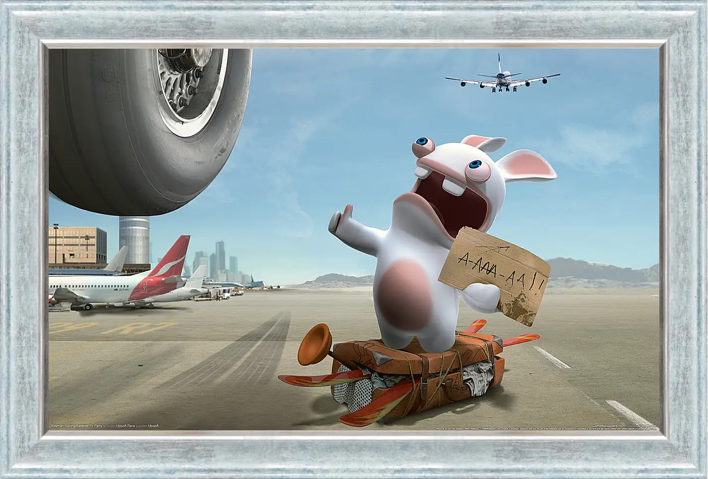 Картина в раме - Raving Rabbids
