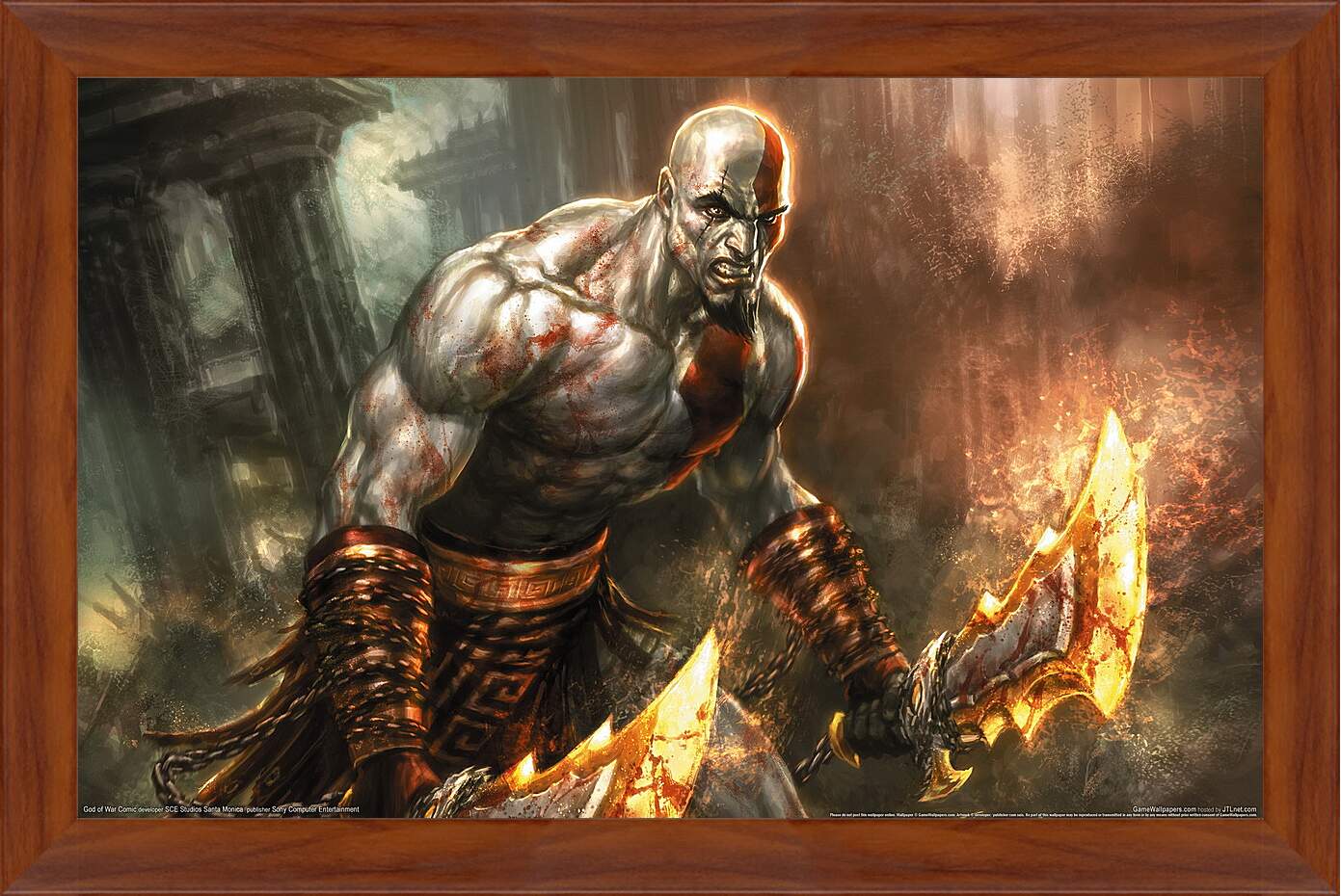 Картина в раме - God Of War
