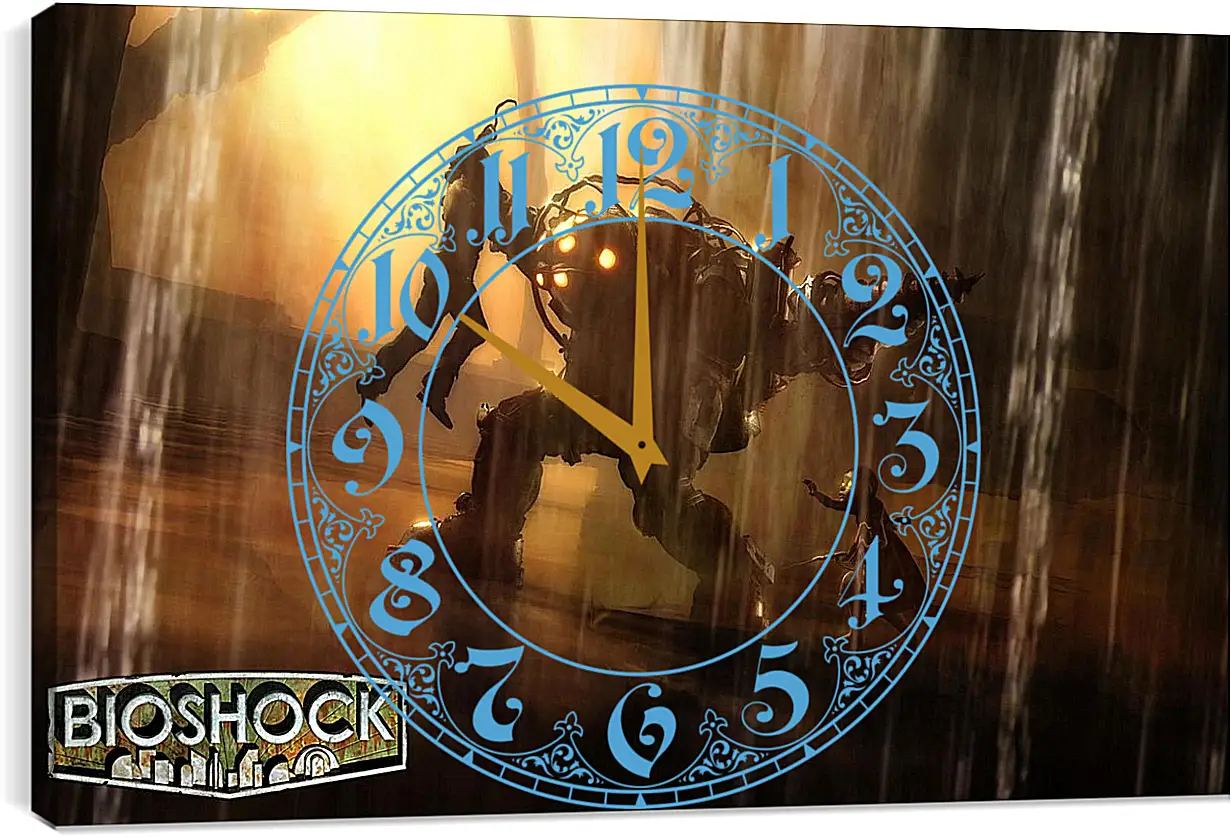Часы картина - Bioshock
