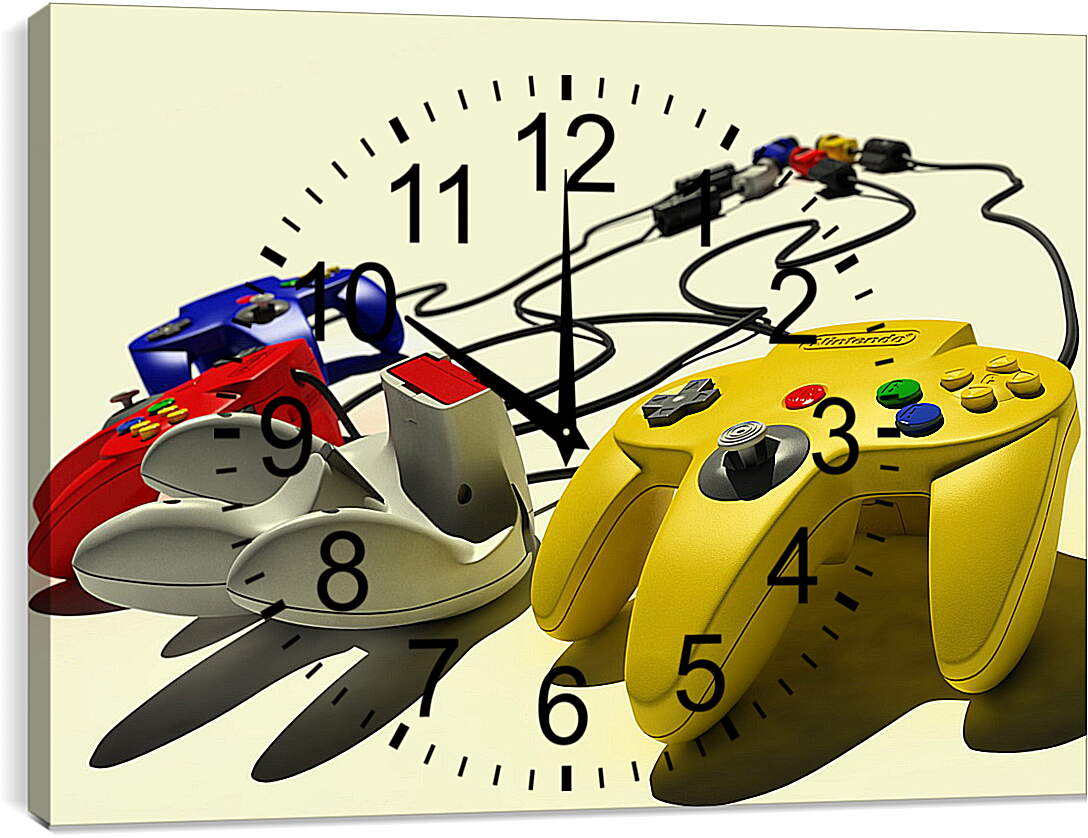 Часы картина - Nintendo
