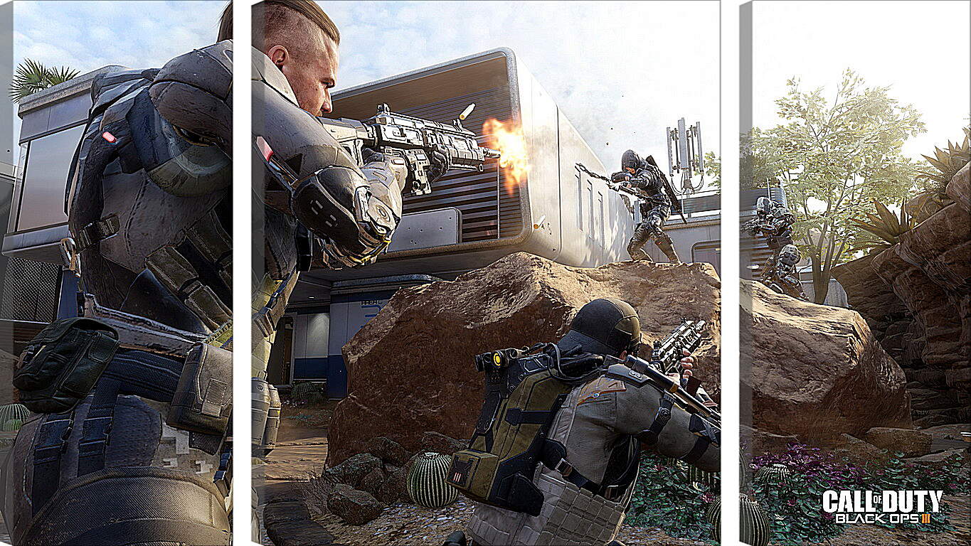 Модульная картина - Call Of Duty: Black Ops III