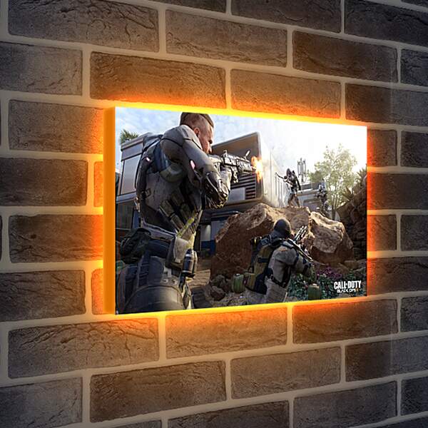 Лайтбокс световая панель - Call Of Duty: Black Ops III