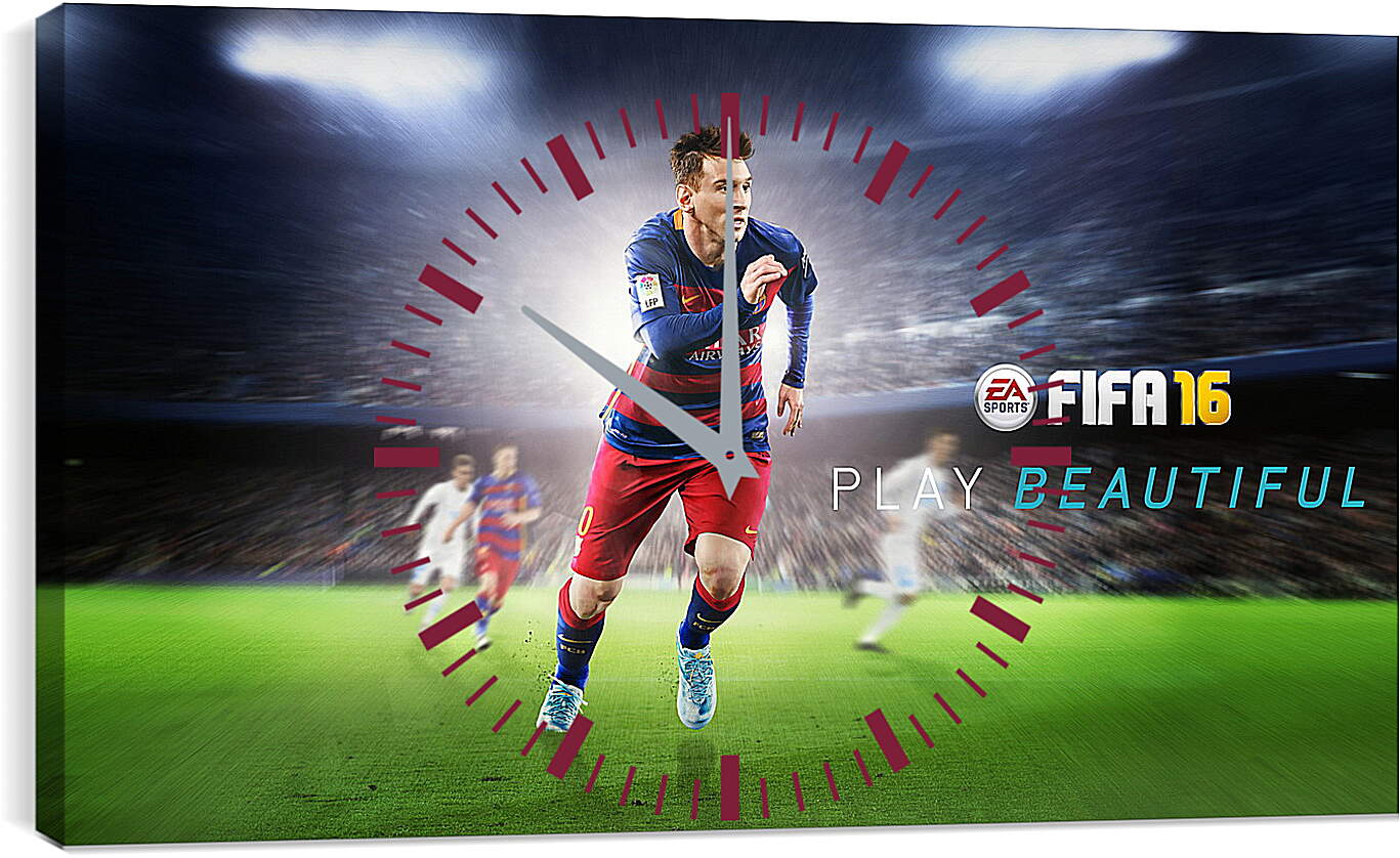 Часы картина - FIFA 16
