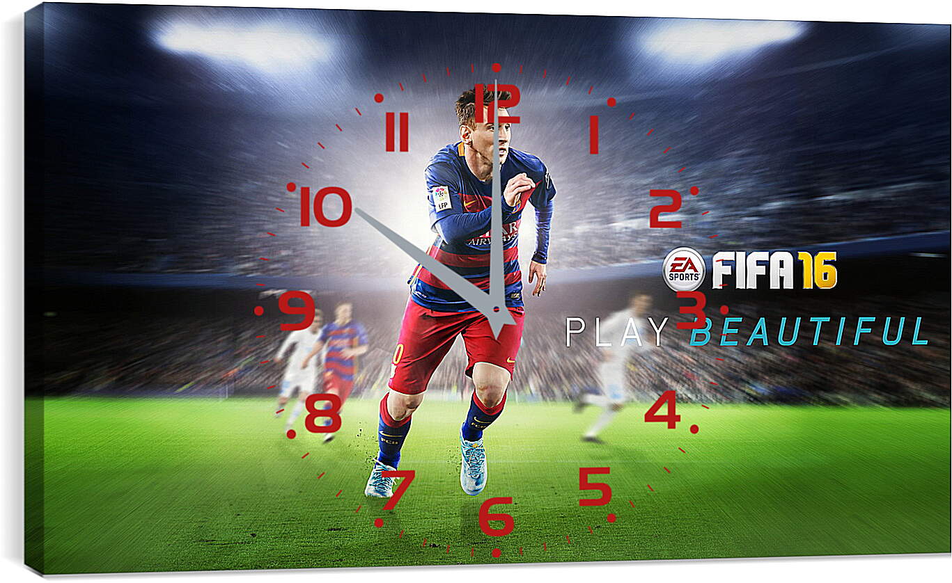 Часы картина - FIFA 16
