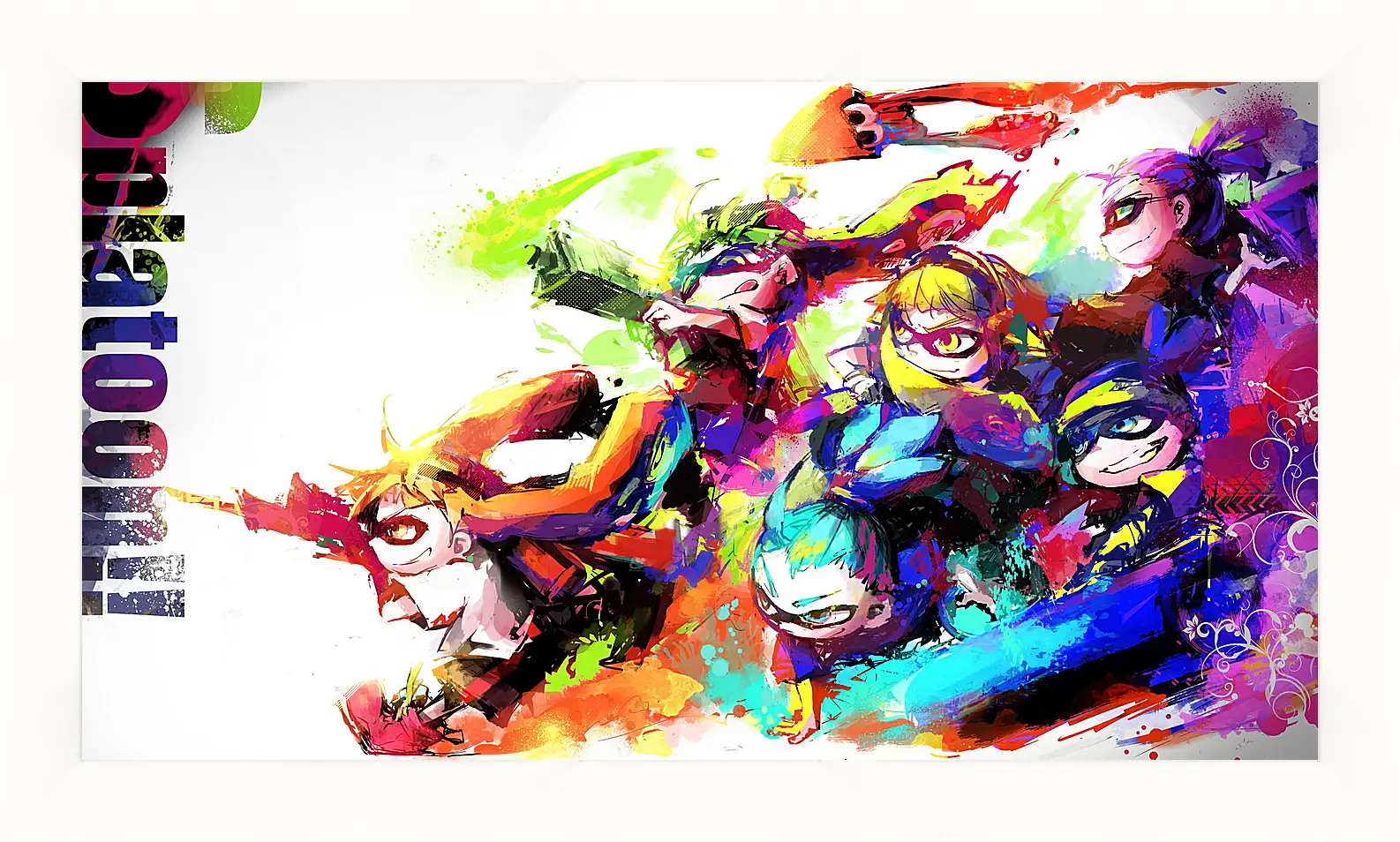 Картина в раме - Splatoon
