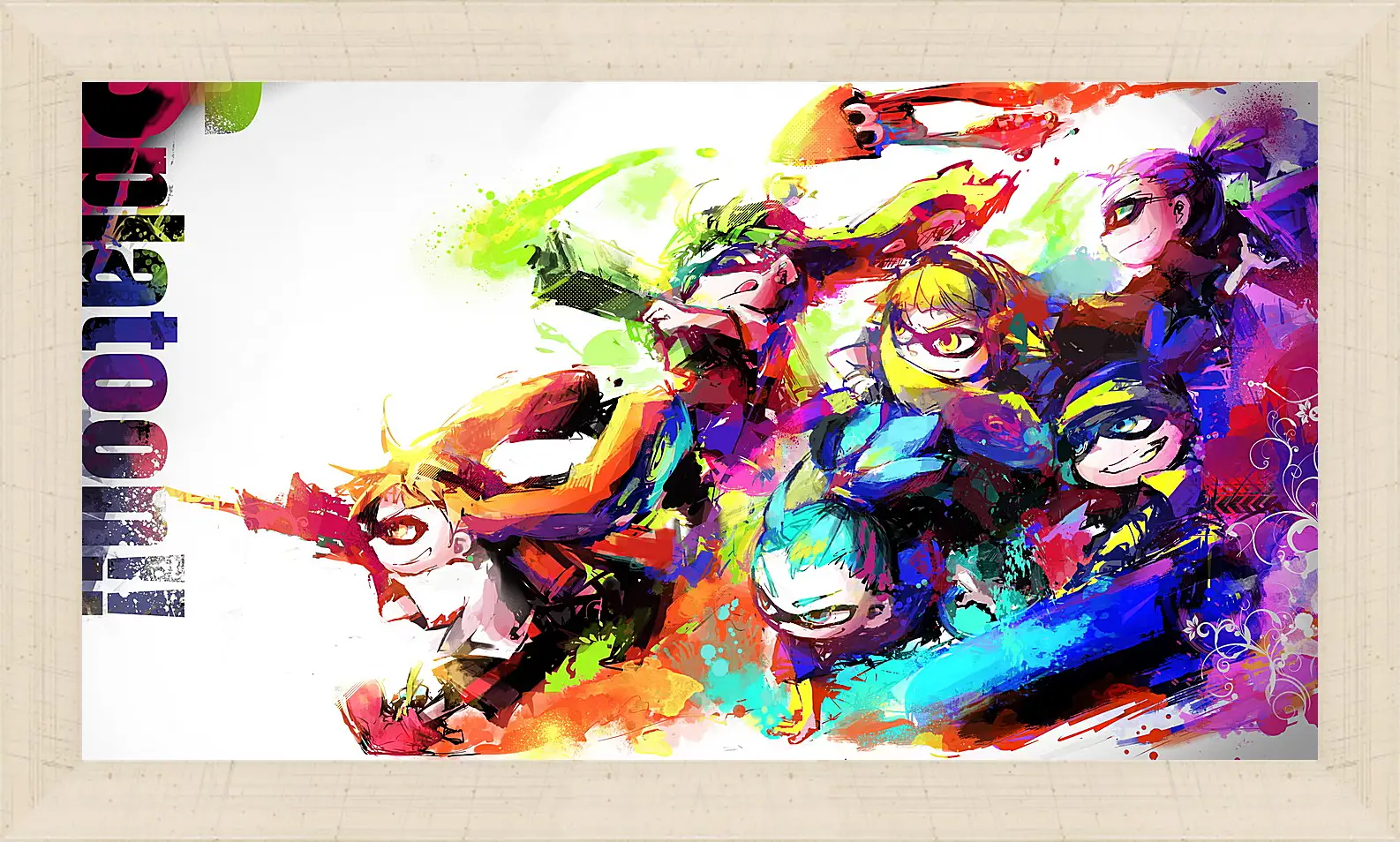 Картина в раме - Splatoon
