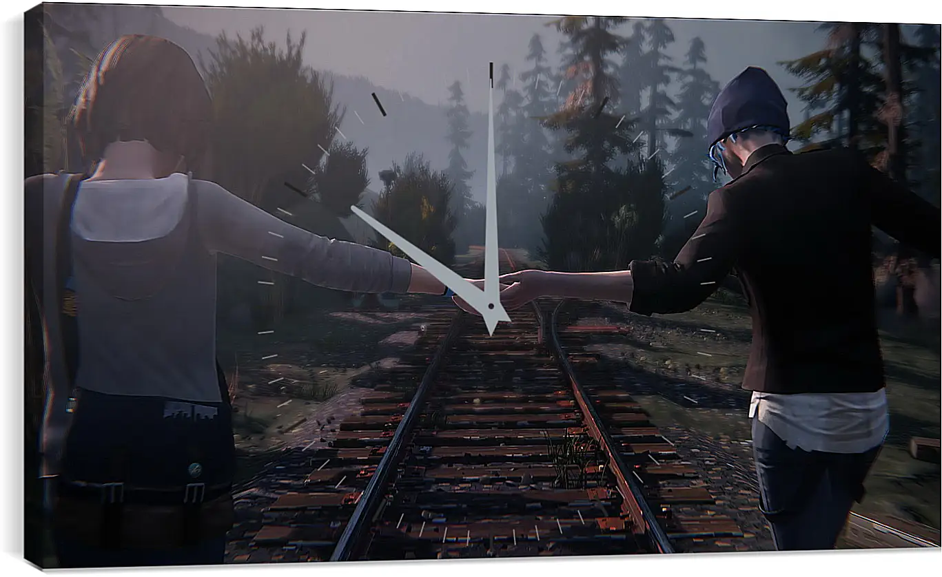 Часы картина - Life Is Strange
