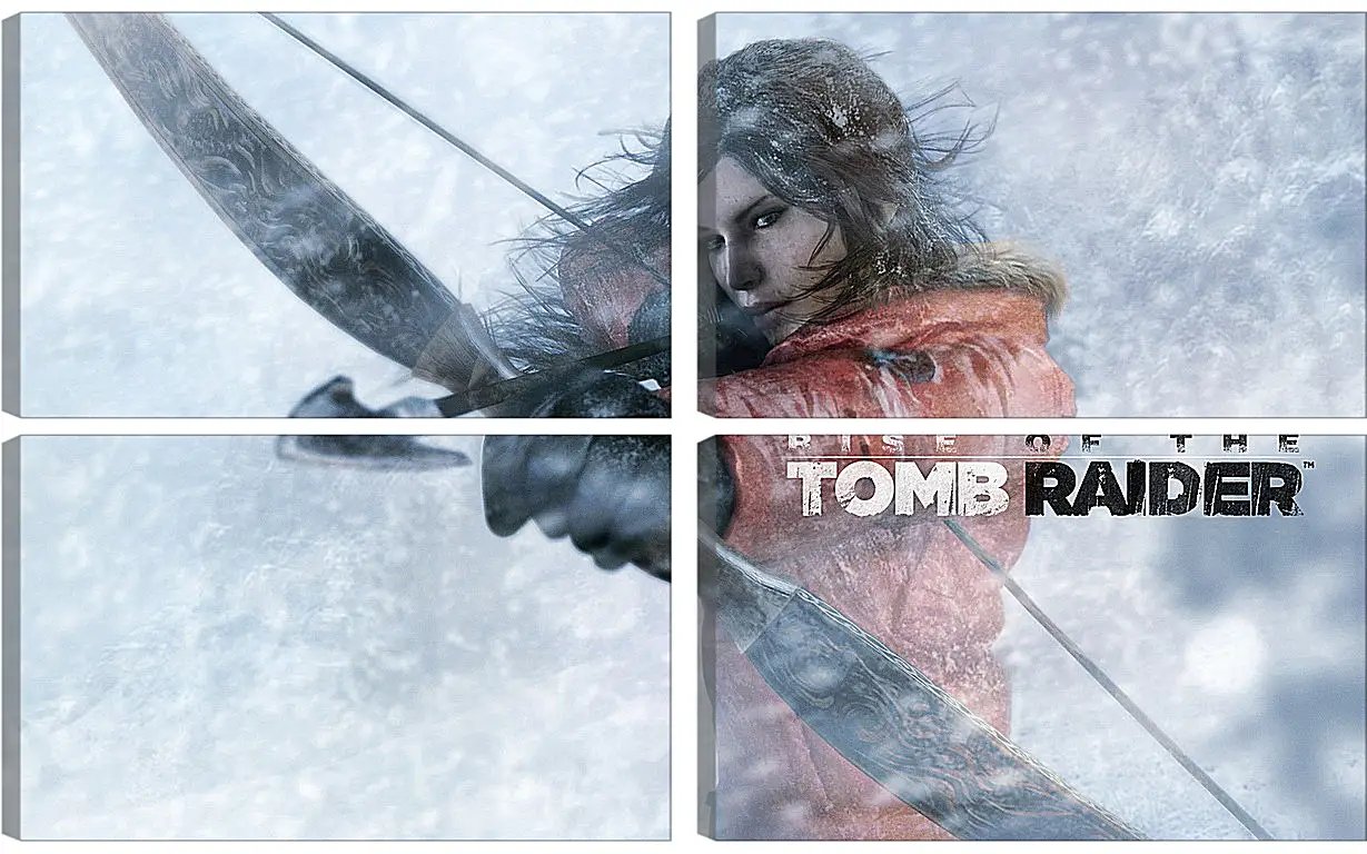 Модульная картина - Rise Of The Tomb Raider