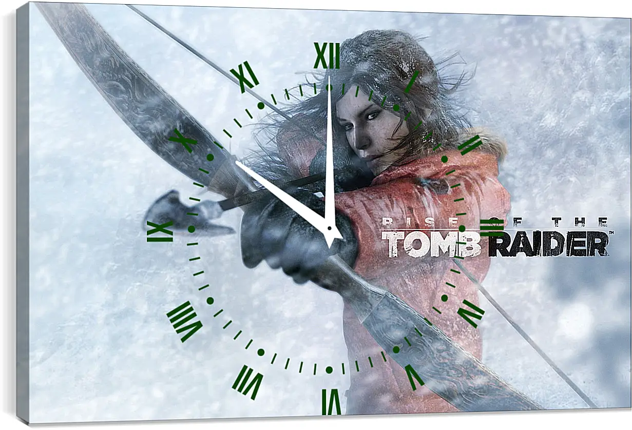 Часы картина - Rise Of The Tomb Raider