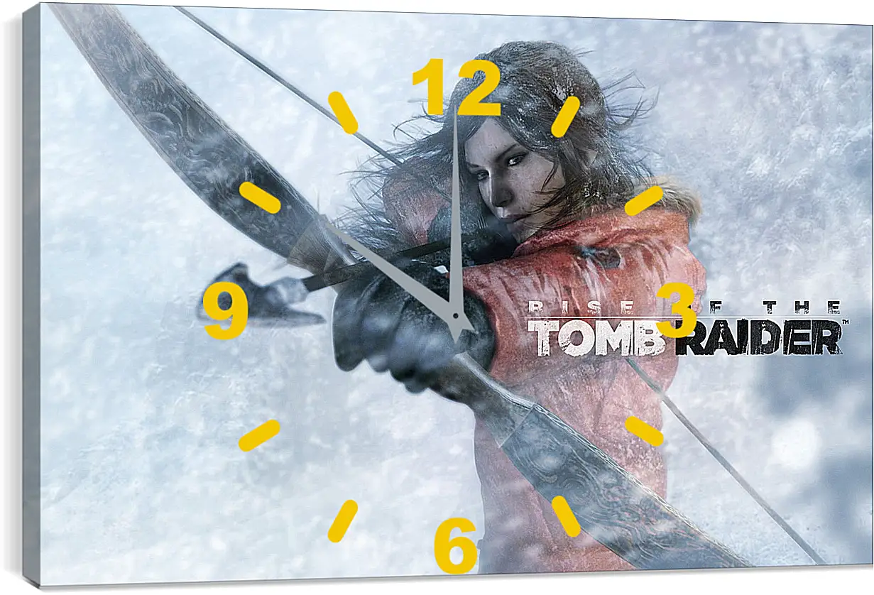 Часы картина - Rise Of The Tomb Raider