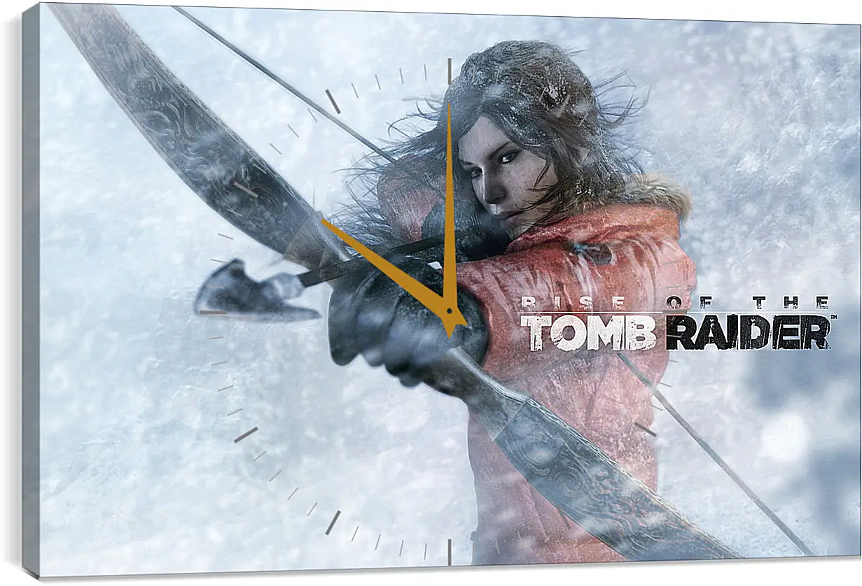 Часы картина - Rise Of The Tomb Raider