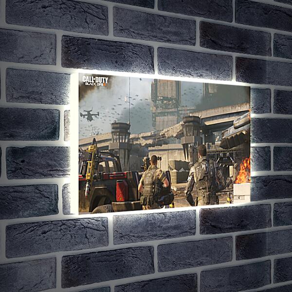 Лайтбокс световая панель - Call Of Duty: Black Ops III