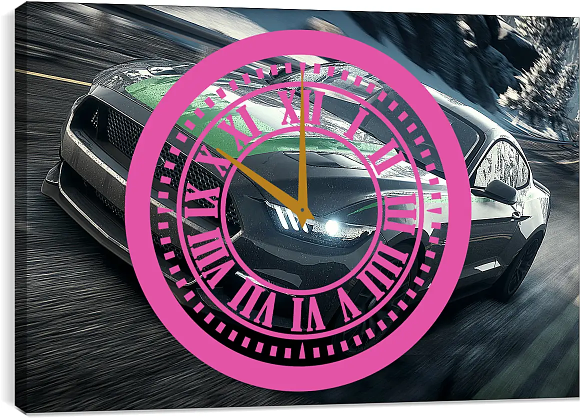 Часы картина - Need For Speed: Rivals
