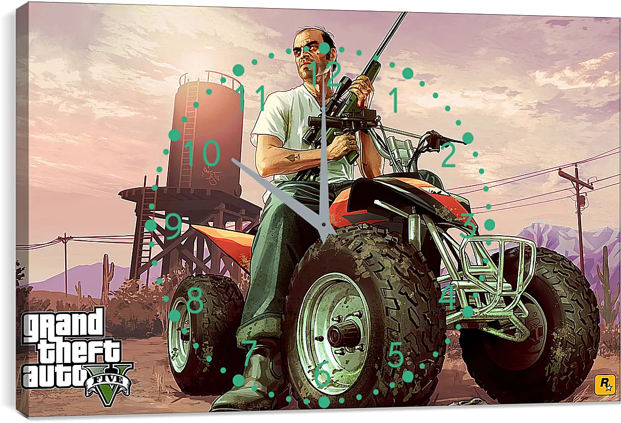 Часы картина - Grand Theft Auto V
