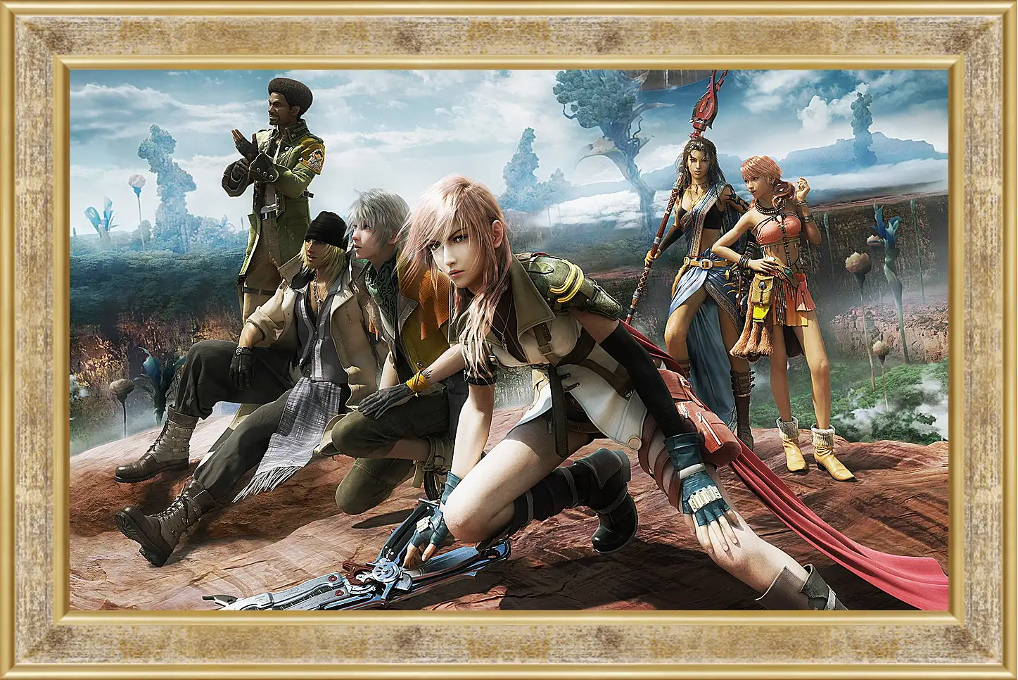 Картина в раме - Final Fantasy XIII
