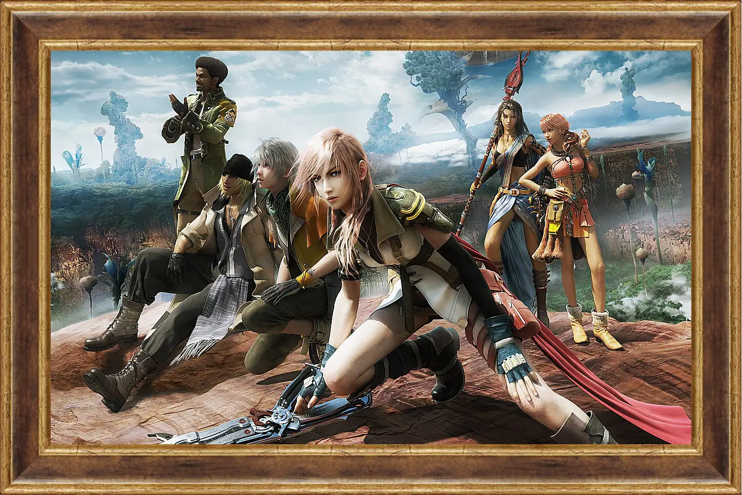 Картина в раме - Final Fantasy XIII
