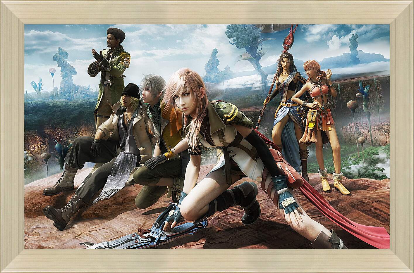 Картина в раме - Final Fantasy XIII
