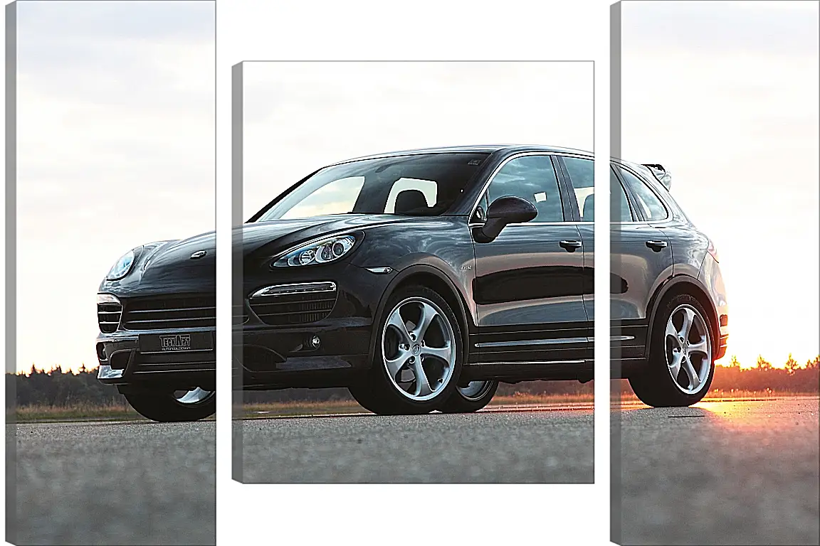 Модульная картина - Порше Каен (Porsche Cayenne)