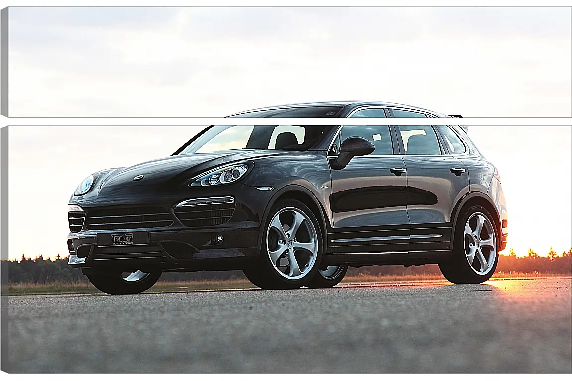 Модульная картина - Порше Каен (Porsche Cayenne)