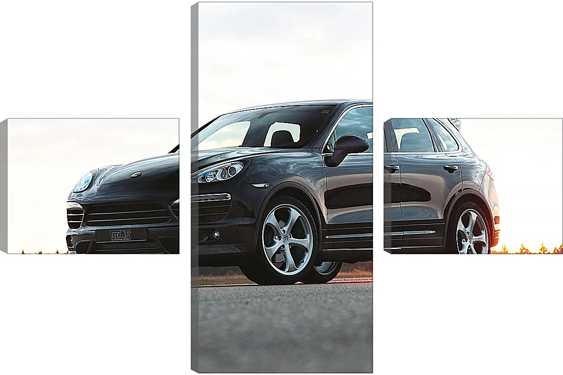 Модульная картина - Порше Каен (Porsche Cayenne)