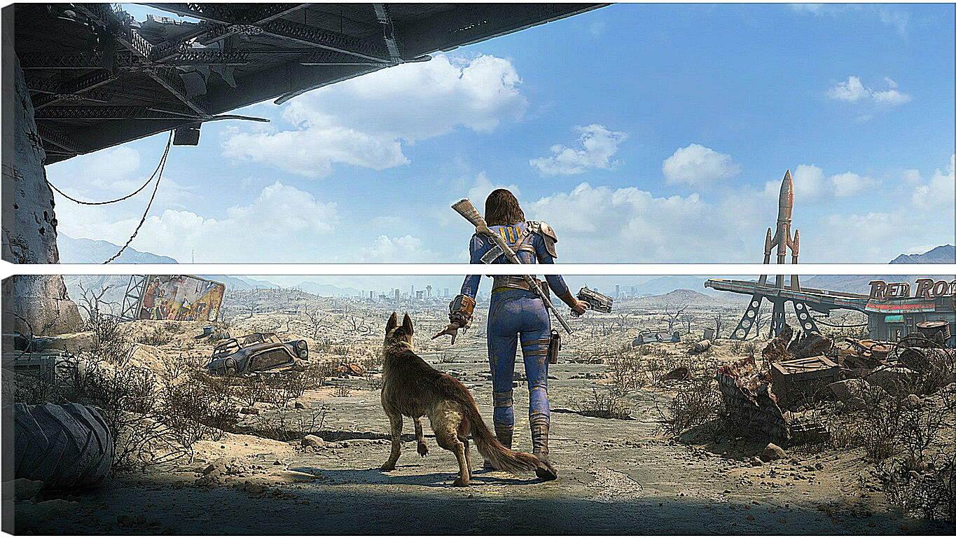 Модульная картина - Fallout 4