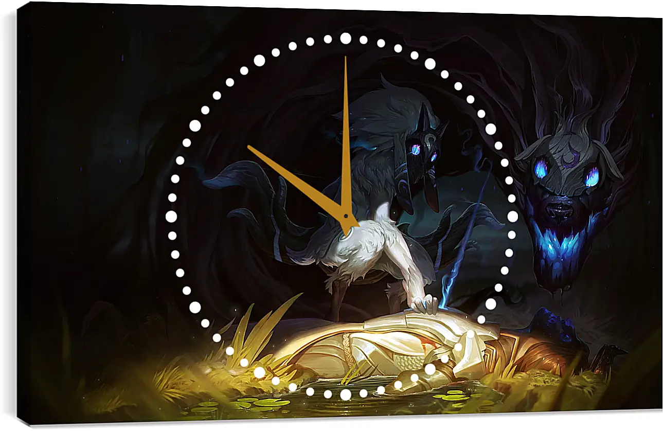 Часы картина - League Of Legends
