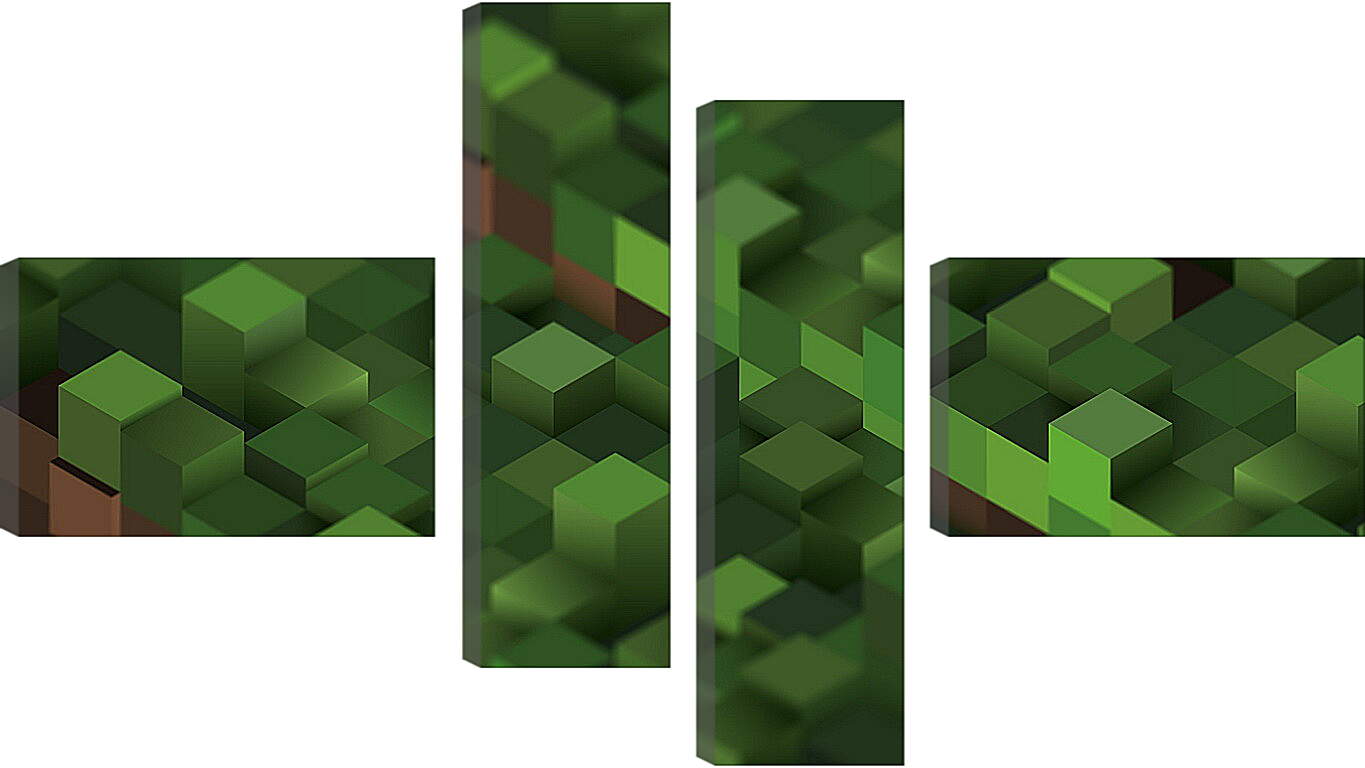 Модульная картина - Minecraft