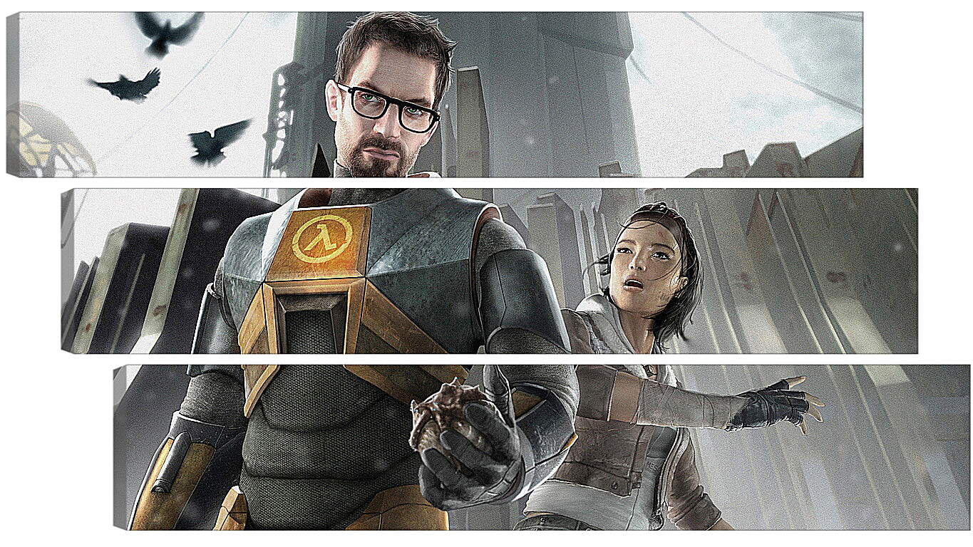 Модульная картина - Half-Life 2
