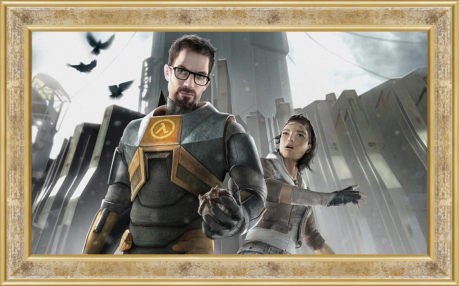 Картина в раме - Half-Life 2
