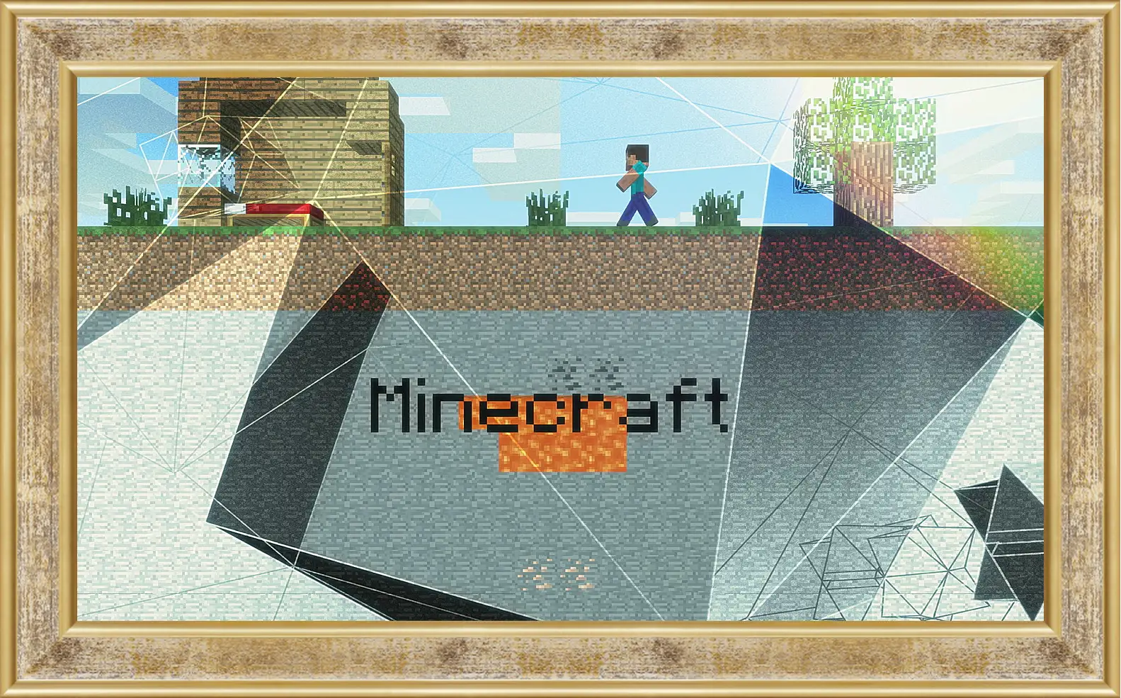 Картина в раме - Minecraft