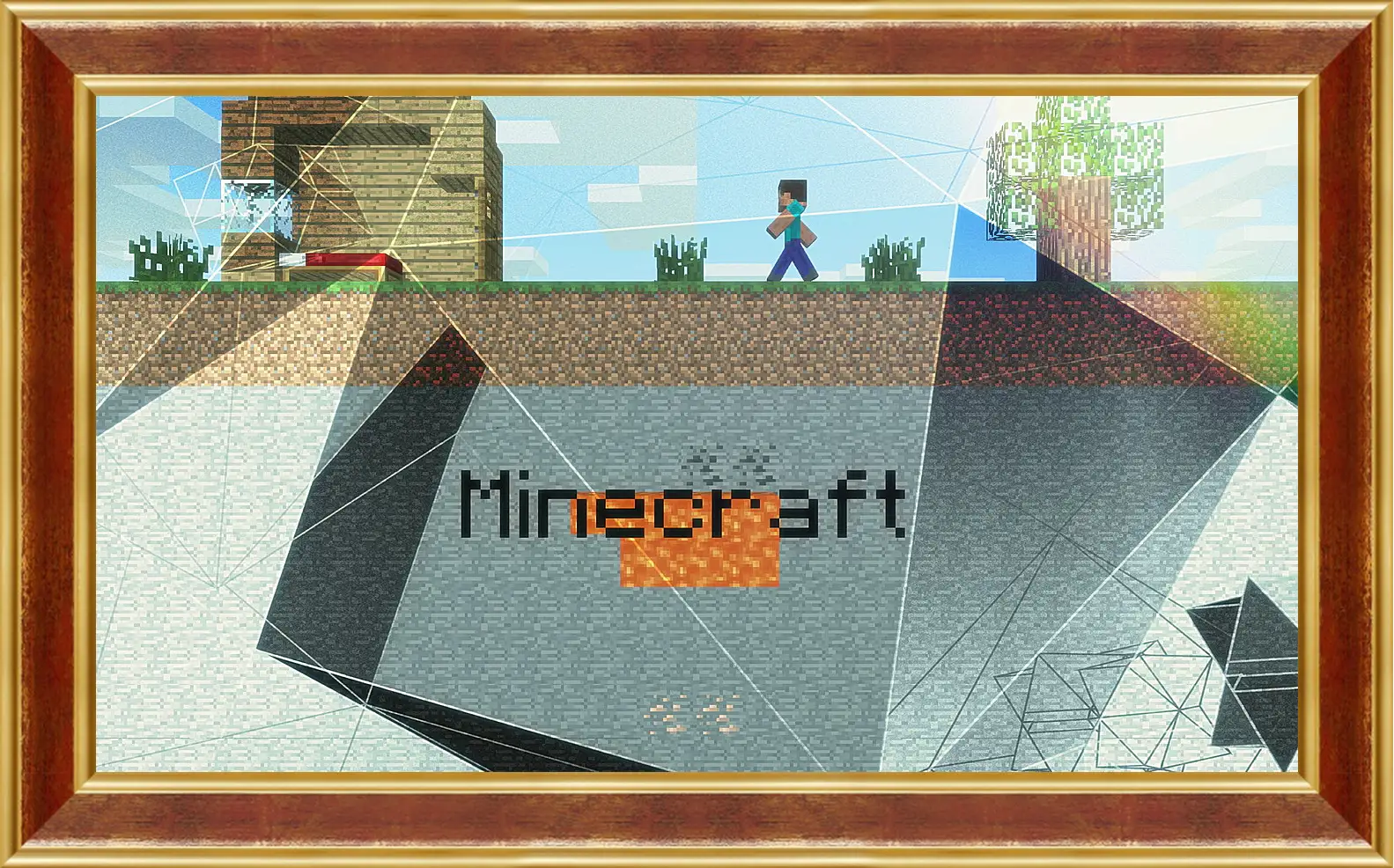 Картина в раме - Minecraft