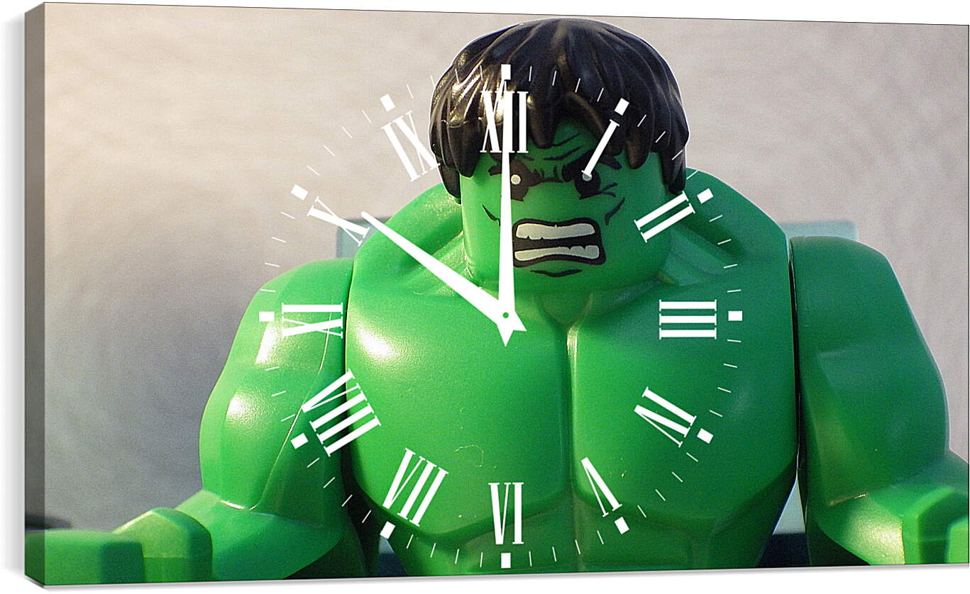 Часы картина - Lego Marvel Super Heroes

