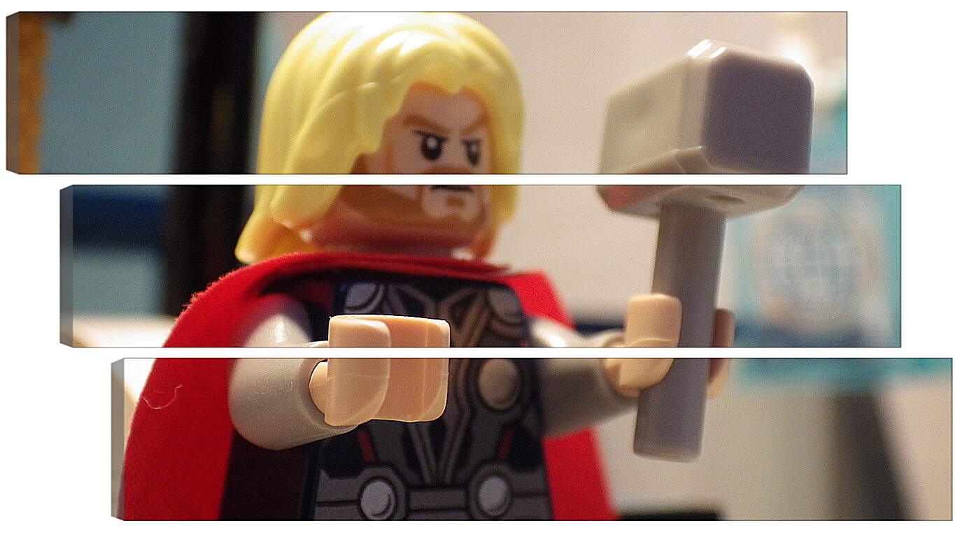 Модульная картина - Lego Marvel Super Heroes
