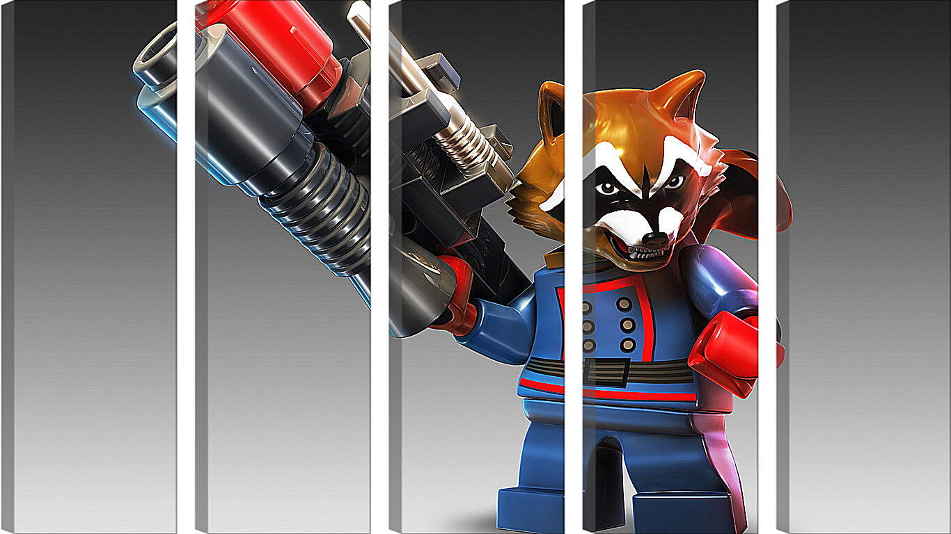 Модульная картина - Lego Marvel Super Heroes
