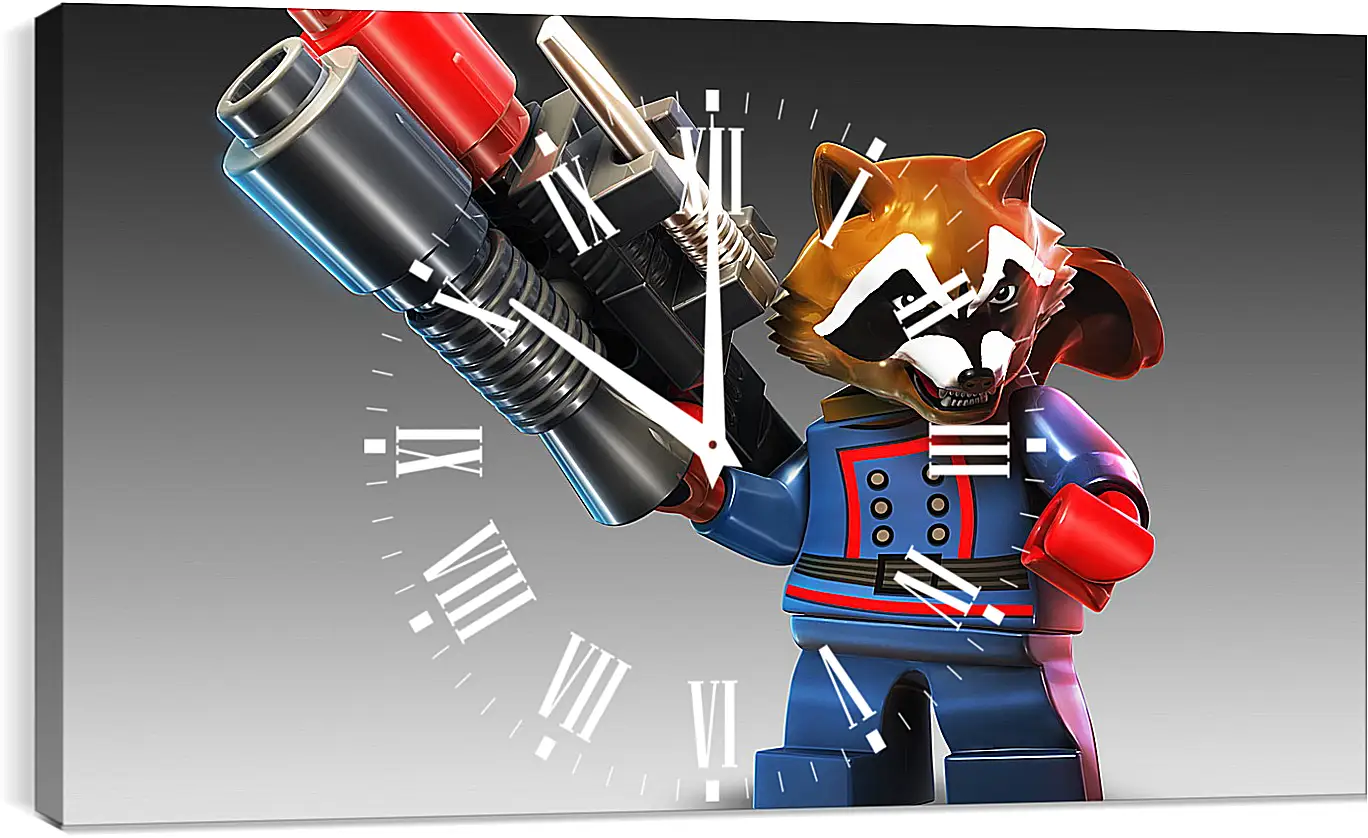 Часы картина - Lego Marvel Super Heroes
